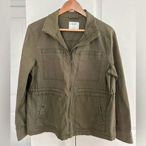 Women’s Old Navy Olive Green Utility Jacket Size Medium